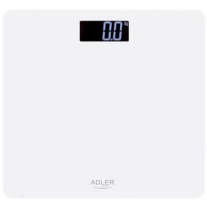 Cântar corporal digital ADLER AD 8157 alb cu ecran LCD mare și capacitate 150 kg
