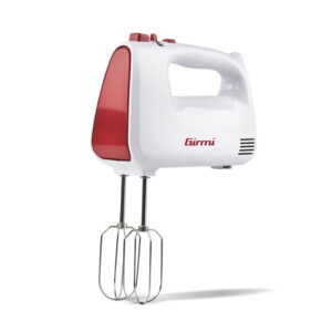Mixer de mână Girmi SB41 alb roșu 400 W cu 5 viteze și Turbo
