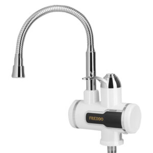 Baterie electrică instant FREDDO FRD-SN 0040 cu afișaj de temperatură și gât flexibil