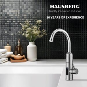 Baterie electrică inox HAUSBERG Rapid Flow HB-F 5010 cu afișaj LED