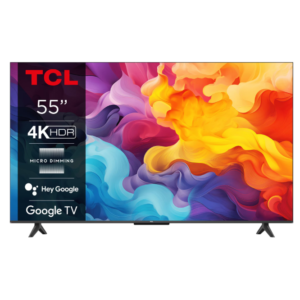 Televizor TCL LED 55V6B, 139 cm, Smart Google TV, 4K Ultra HD, Clasa E