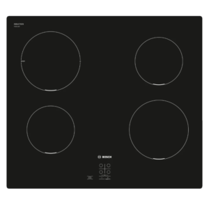 Plita incorporabila Bosch PUG611AA5E, Inductie, 4 zone de gatit, PowerBoost, TouchSelect, 60 cm, Negru