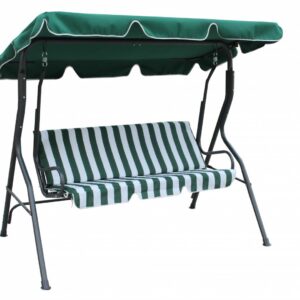 Balansoar 3 locuri verde HEINNER STBL006 177x110x146 cm