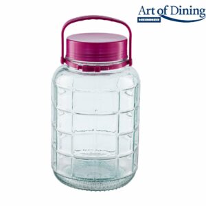 Borcan sticlă cu capac plastic 5L Art of Dining by HEINNER HR-FS-B05