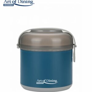 Caserolă termică 600 ml LOCA albastru HEINNER