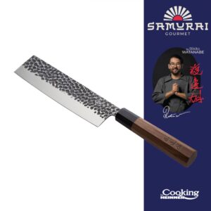 Cuțit Nakiri 18 cm Rikito Watanabe HEINNER Samurai Gourmet