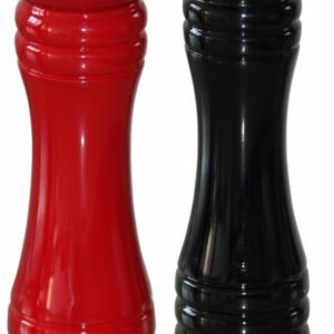 Set 2 râșnițe sare și piper 20 cm roșu și negru HEINNER HR-JMH2X20