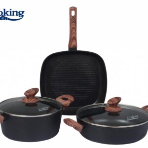 Set gătit 5 piese aluminiu forjat Malta HEINNER HR-BET-5MLT