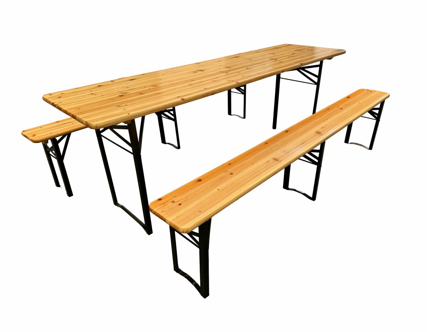 Set lemn 2+1 berărie HEINNER HR-DMBL002 177x60x75 cm