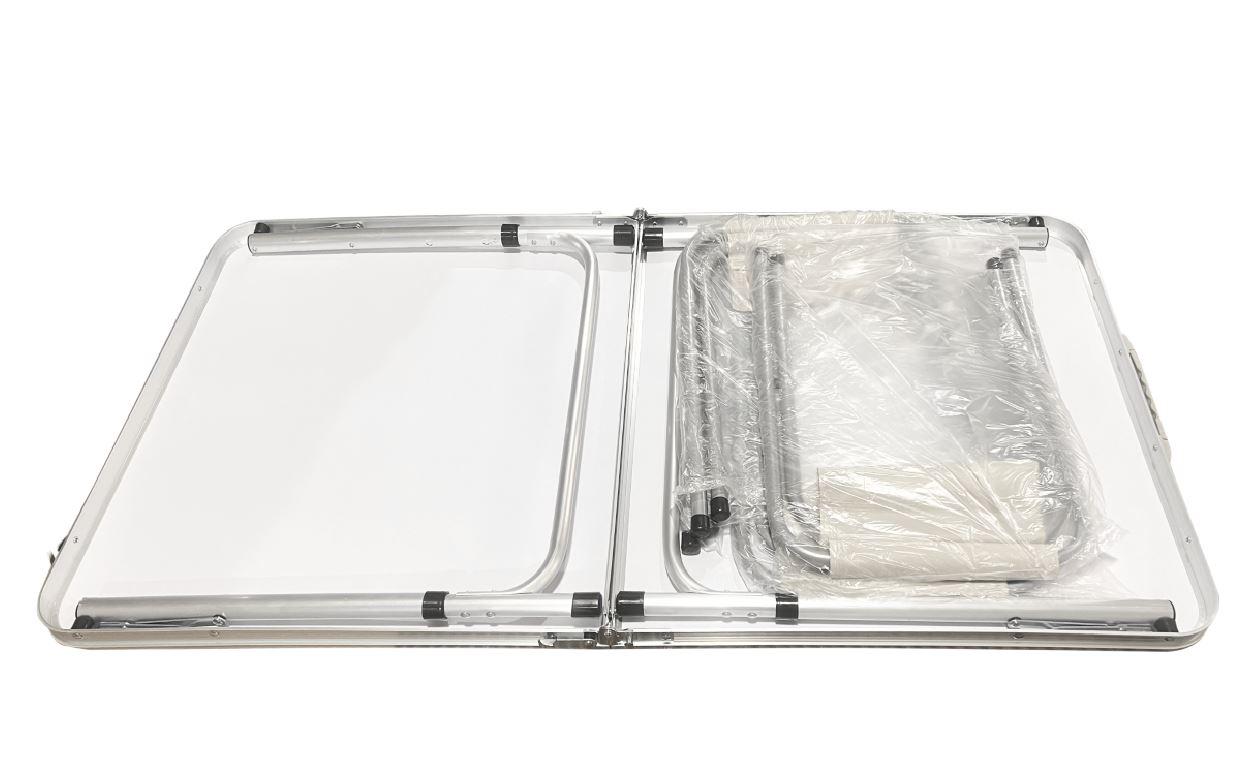 Set masă pliabilă cu 4 scaune HEINNER DSCS001 120x60x70 cm