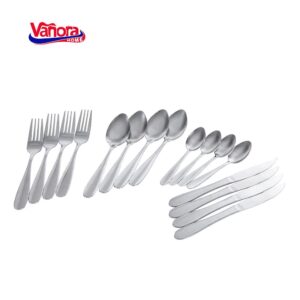 Set tacâmuri 16 piese Inga VANORA Home din inox pentru 4 persoane