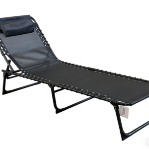 Șezlong reglabil HEINNER HR-DSZP013 189*58*30CM Black