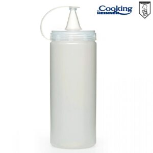 Sticlă dispenser pentru sosuri 1000 ml transparentă HEINNER HR-GMP-1000T