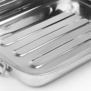 Tavă cuptor inox 25x19x4.5 cm VANORA HOME