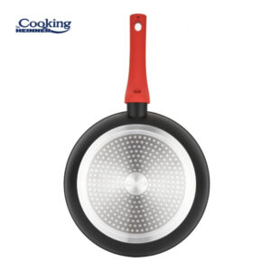 Tigaie Heinner Redmoon HR-MRK-AC24 din aluminiu forjat cu capac, 24 x 6.5 cm