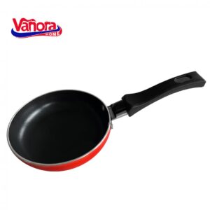 Tigaie aluminiu mini roșu 12x3 cm VANORA cu interior non-stick