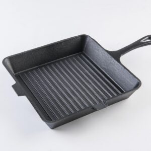 Tigaie grill din fontă pură VANORA 25 x 4.7 cm VN-FM-CR001