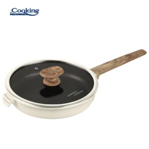 Tigaie HEINNER WILD STONE din aluminiu, 26x5.5 cm, cu capac
