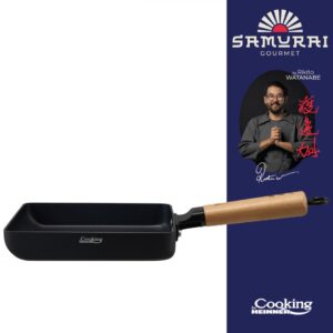 Tigaie Jade 18x15 cm Rikito Watanabe Samurai Gourmet Cooking by Heinner