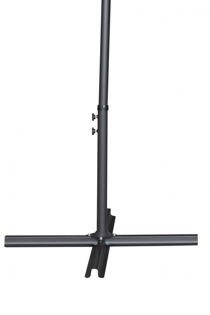 Umbrelă de grădină HEINNER HR-DUG111 gri, diametru 300 cm
