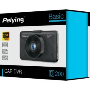 Cameră auto DVR Peiying Basic D20 2.5K QHD model PY-DVR012