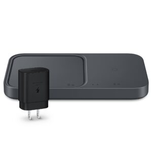 Încărcător wireless Samsung Super Fast Wireless Charger Duo 15W EP-P5400TBEGEU