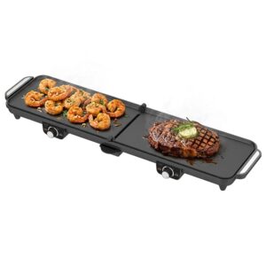 Grill electric pliabil ADLER AD 6617 cu suprafață mare de gătire 90 x 23 cm