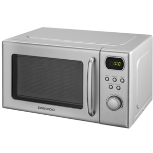 Cuptor cu microunde Daewoo, control digital, 20 litri, 700 W, Silver