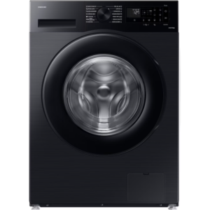 Masina de spalat rufe Samsung WW90CGC04DABLE, 9 kg, 1400 RPM, Clasa A, Motor Digital Inverter, Eco Bubble, WiFi SmartThings, AI Energy, Negru