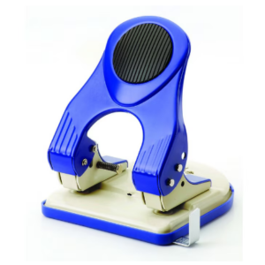 Perforator metalic albastru cu capacitate 40 coli Kangaro Perfo-40 pentru birou
