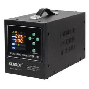 Inversor KEMOT PROsinus-1000, 700W, 12V, 230V, 138x276x155mm