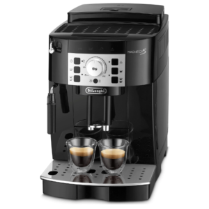 Espressor automat De’Longhi Magnifica S ECAM22.112.B, 4 bauturi, Sistem de spumare manual, rasnita integrata cu 13 setari 1450W, 15 bar, Negru