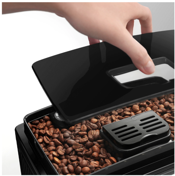 Espressor automat De’Longhi Magnifica S ECAM22.112.B, 4 bauturi, Sistem de spumare manual, rasnita integrata cu 13 setari 1450W, 15 bar, Negru Espressor automat De’Longhi Magnifica S ECAM22.112.B, 4 bauturi, Sistem de spumare manual, rasnita integrata cu 13 setari 1450W, 15 bar, Negru