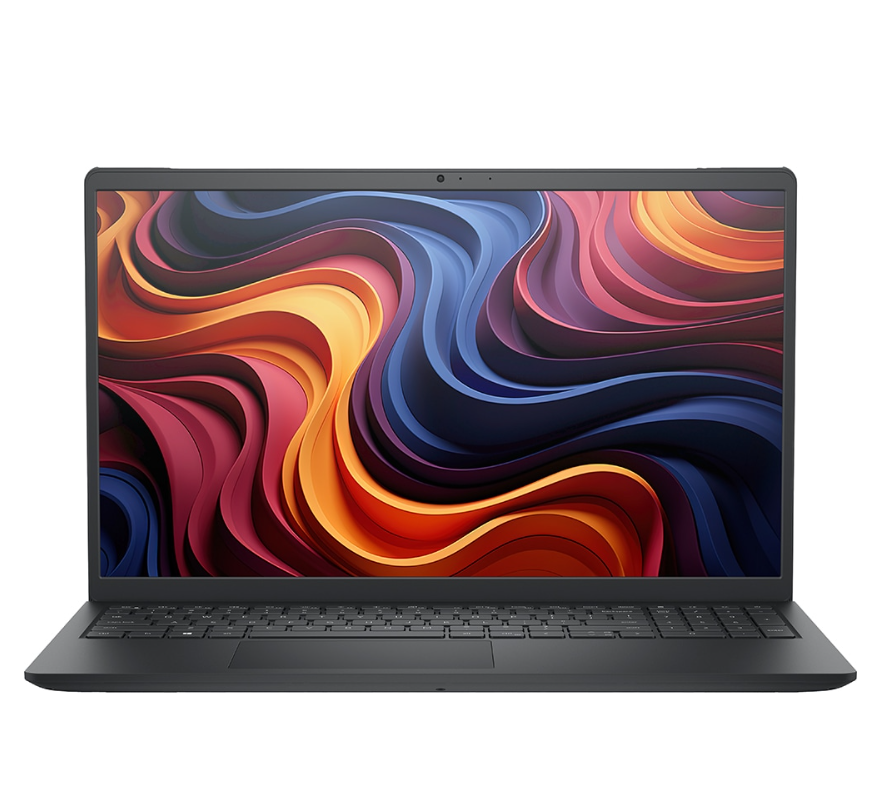 Laptop DELL 15 DC15255, AMD Ryzen 5 7530U pana la 4.5GHz, 15.6" Full HD, 16GB, SSD 512GB, AMD Radeon Graphics, Free Dos, Carbon Black