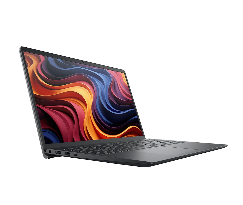 Laptop DELL 15 DC15255, AMD Ryzen 5 7530U pana la 4.5GHz, 15.6" Full HD, 16GB, SSD 512GB, AMD Radeon Graphics, Free Dos, Carbon Black