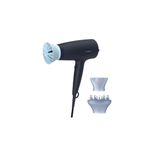 Uscător de păr Philips 3000 BHD360/20 2100W cu ThermoProtect, difuzor și duză de coafare